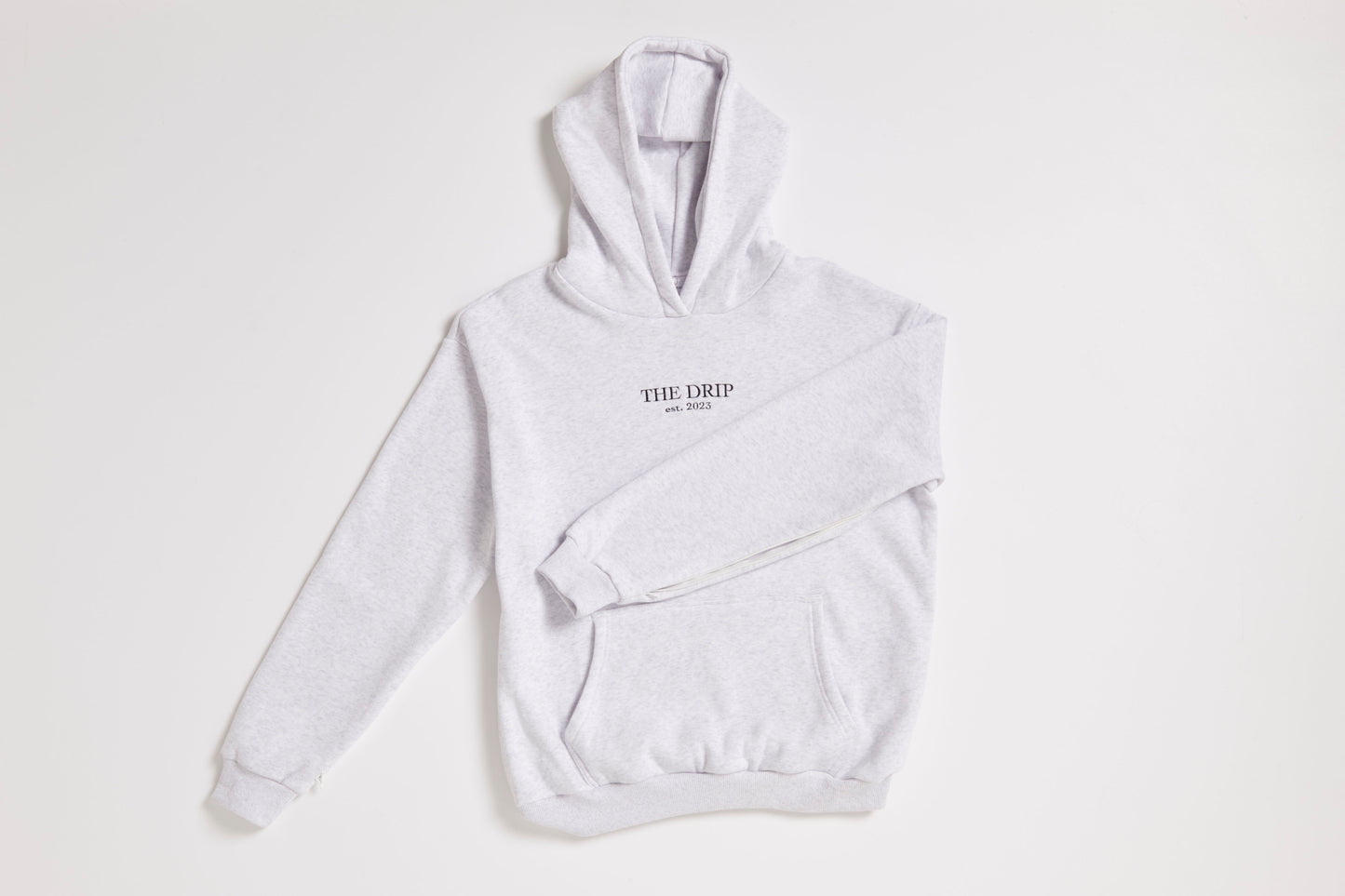 THE DRIP HOODIE LIGHT GREY